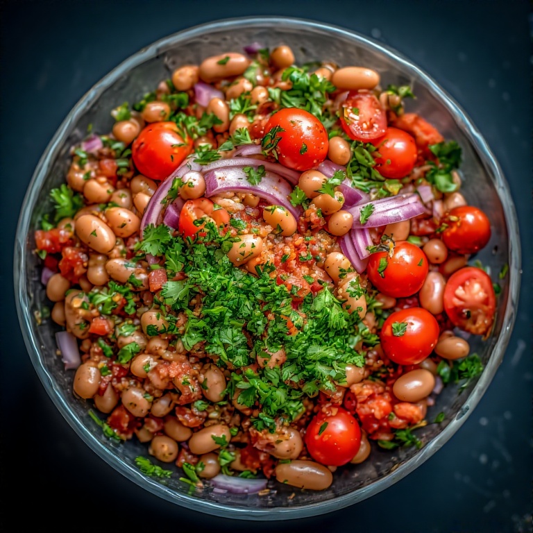 Violet Witchel Dense Bean Salad Recipe – Vibrant & Healthy 4 Violet Witchel Dense Bean Salad 2