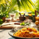 Rasta pasta recipe