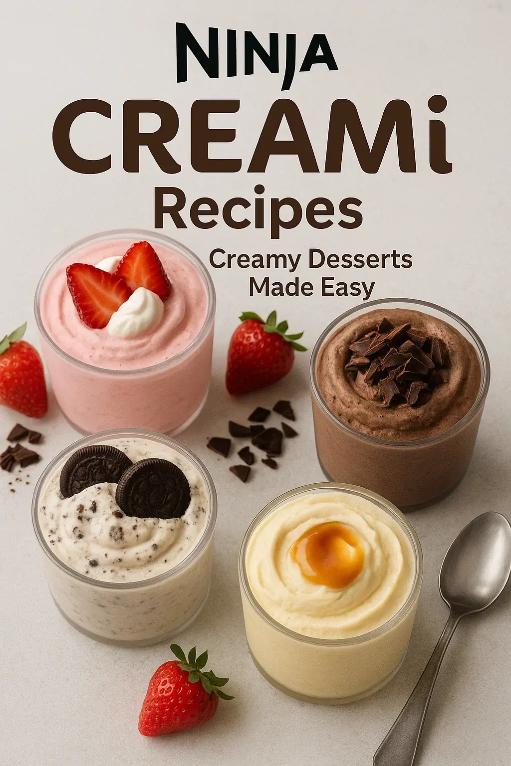 Ninja Creami Recipes: Creamy Desserts Made Easy 3 Ninja Creami Recipes