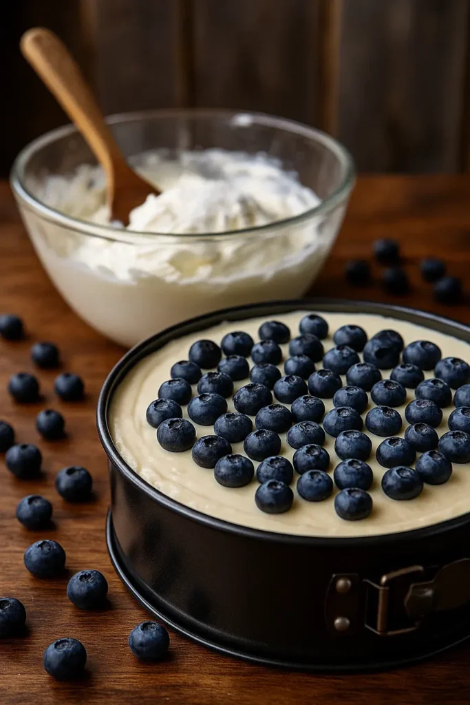 Blueberry Cheesecake: Creamy Bliss in Every Bite 5 Blueberry Cheesecake