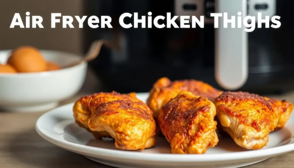 Easy Air Fryer Chicken Thighs Recipe 2 Air Fryer Chicken Thighs